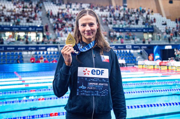 NATATION : Championnat d europe de natation 2026 - PARIS - 13 08 2026 Barbora Seemanova (CZE) Saint DenisFrance  Copyright: xBaptistexAutissierx