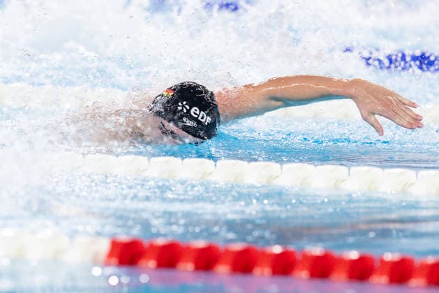 RECORD DATE NOT STATED 13th August 2026; Olympic Aquatic Centre, Paris, France; 2026 European Aquatics Championships, Day Fourteen; Lukas Martens (GER) FotoxOlimpik