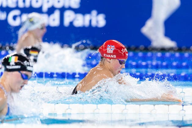 RECORD DATE NOT STATED 13th August 2026; Olympic Aquatic Centre, Paris, France; 2026 European Aquatics Championships, Day Fourteen; Angharad Evans (GBR) FotoxOlimpik