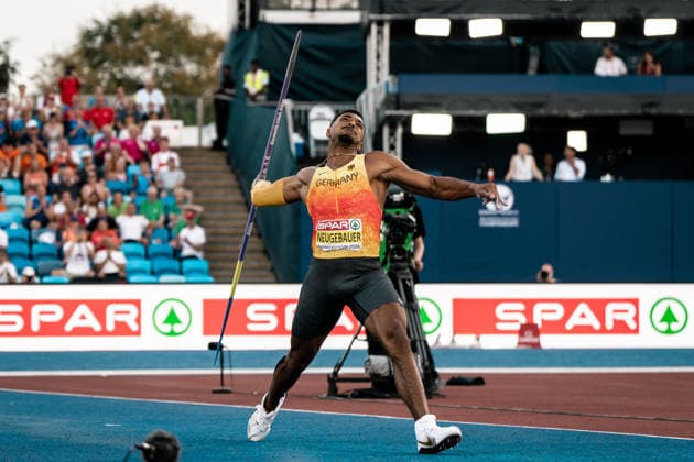 Leo Neugebauer (VfB Stuttgart, Zehnkampf Maenner), GBR, Leichtathletik, Athletics, European Athletics Championships 2026, Leichtathletik Europameisterschaft 2026, Birmingham 2026, 09.08.2026, GBR, Leichtathletik, Athletics, European Athletics Championships 2026, Leichtathletik Europameisterschaft 2026, Birmingham 2026, 09.08.2026 Birmingham *** Leo Neugebauer, VfB Stuttgart, Men s Decathlon, GBR, Track and Field, Athletics, 2026 European Athletics Championships, 2026 European Track and Field Championships, Birmingham 2026, August 9, 2026, GBR, Track and Field, Athletics, 2026 European Athletics Championships, 2026 European Track and Field Championships, Birmingham 2026, August 9, 2026, Birmingham Copyright: xStefanxMayerx EP_SMR