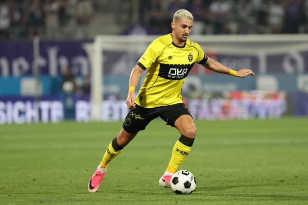 13.August.2026 - SOCCER - 2026 27 UEFA Conference League, Third Qualifying Round, 2nd Leg, FK Austria Wien vs Beitar Jerusalem Yarden Shua (Beitar Jerusalem) is in action Vienna Franz-Horr-Stadion (Generali-Arena) Vienna Austria Copyright: xYigitxOermex xPsxImagesxYigitxOermex xPsxImagesx