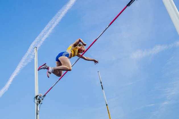 260813 Kajsa Roth of Sweden competes in women™s pole vault final during day 4 of the 2026 European Athletics Championships on August 13, 2026 in Birmingham. Photo: Mathias Bergeld BILDBYRAN kod MB MT1068 friidrott athletics friidrett friidrotts-em em friidretts-em 2026 european athletics championships 4 bbeng *** August 13, 2026: Kajsa Roth of Sweden competes in the women’s pole vault final on Day 4 of the 2026 European Athletics Championships on August 13, 2026 in Birmingham. Photo by Mathias Bergeld, BILDBYRAN, code MB MT1068. track and field, athletics, friidrett, friidrotts EM, 2026 European Athletics Championships, 4 BBENG  Copyright: MATHIASxBERGELD BB260813MB105