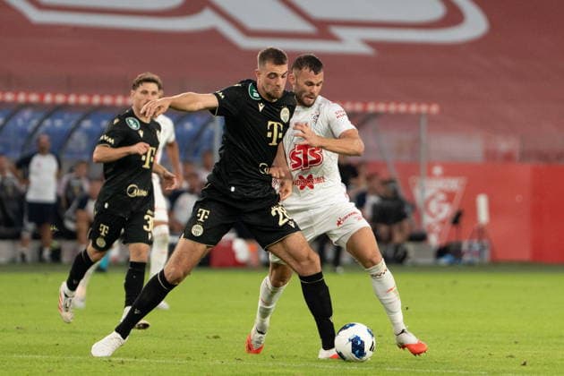 ZABRZE 13.08.2026 II MECZ III RUNDA ELIMINACYJNA LIGA EUROPY SEZON 2026 27: GORNIK ZABRZE - FERENCVAROS --- UEFA EUROPA LEAGUE THIRD QUALIFYING ROUND SECOND MATCH LEG SEASON 2026 27: GORNIK ZABRZE - FERENCVAROS TOON RAEMAEKERS ERIK PREKOP FOT. MATEUSZ WIEWIORKA 400MM.PL NEWSPIX.PL --- newspix.pl 