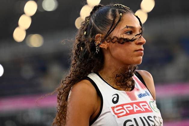 European Athletics Championships Birmingham 2026 - day 4 BIRMINGHAM, ENGLAND - AUGUST 13 : Guisse Saliyya (BEL) in action during the triple jump final on day 4 of the Birmingham 2026 European Athletics Championships on August 13, 2026 in Birmingham, England, 13 08 2026 Birmingham ENGLAND  Copyright: xTomasxSiskx