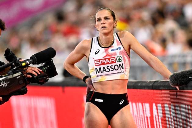 European Athletics Championships Birmingham 2026 - day 4 BIRMINGHAM, ENGLAND - AUGUST 13 : Masson Ilona (BEL) in action during the triple jump final on day 4 of the Birmingham 2026 European Athletics Championships on August 13, 2026 in Birmingham, England, 13 08 2026 Birmingham ENGLAND  Copyright: xTomasxSiskx