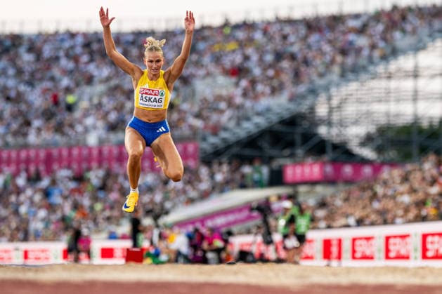 260813 Maja Askag of Sweden competes in women s triple jump final during day 4 of the 2026 European Athletics Championships on August 13, 2026 in Birmingham. Photo: Mathias Bergeld BILDBYRAN kod MB MT1068 friidrott athletics friidrett friidrotts-em em friidretts-em 2026 european athletics championships 4 bbeng *** August 13, 2026: Maja Askag of Sweden competes in the women’s triple jump final on Day 4 of the 2026 European Athletics Championships on August 13, 2026 in Birmingham. Photo by Mathias Bergeld. BILDBYRAN code MB MT1068. track and field athletics friidrett friidrotts em em friidretts em 2026 European Athletics Championships 4 bbeng  Copyright: MATHIASxBERGELD BB260813MB114
