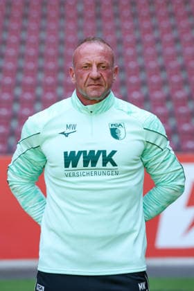 Torwarttrainer Michael Weirich; FC Augsburg 1907 1. BL, Porträttermin 2026 2027, Spielerporträts Augsburg Bayern Deutschland *** Goalkeeper Coach Michael Weirich, FC Augsburg 1907, Bundesliga 1, Profile Session 2026–2027, Player Profiles: Augsburg, Bavaria, Germany Copyright: ximago kolbert-press ChristianxKolbertx