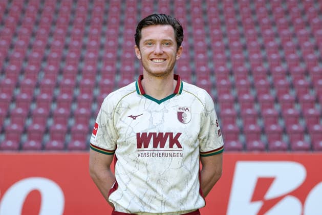 Michael Gregoritsch; FC Augsburg 1907 1. BL, Porträttermin 2026 2027, Spielerporträts Augsburg Bayern Deutschland *** Michael Gregoritsch, FC Augsburg 1907, Bundesliga 1, Photo Shoot 2026–2027, Player Portraits: Augsburg, Bavaria, Germany Copyright: ximago kolbert-press ChristianxKolbertx