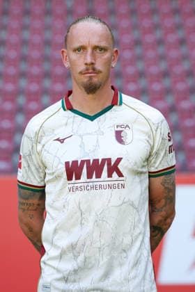 Marius Wolf; FC Augsburg 1907 1. BL, Porträttermin 2026 2027, Spielerporträts Augsburg Bayern Deutschland *** Marius Wolf, FC Augsburg 1907, Bundesliga 1, Photo Shoot 2026–2027, Player Portraits: Augsburg, Bavaria, Germany Copyright: ximago kolbert-press ChristianxKolbertx
