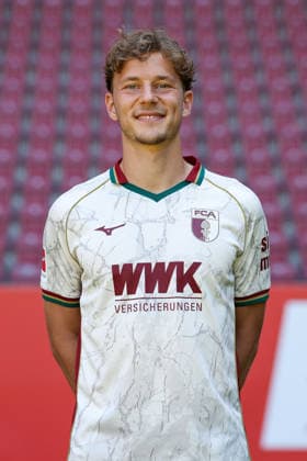 Yannik Keitel; FC Augsburg 1907 1. BL, Porträttermin 2026 2027, Spielerporträts Augsburg Bayern Deutschland *** Yannik Keitel, FC Augsburg 1907, Bundesliga 1, Photo Shoot 2026–2027, Player Profiles: Augsburg, Bavaria, Germany Copyright: ximago kolbert-press ChristianxKolbertx