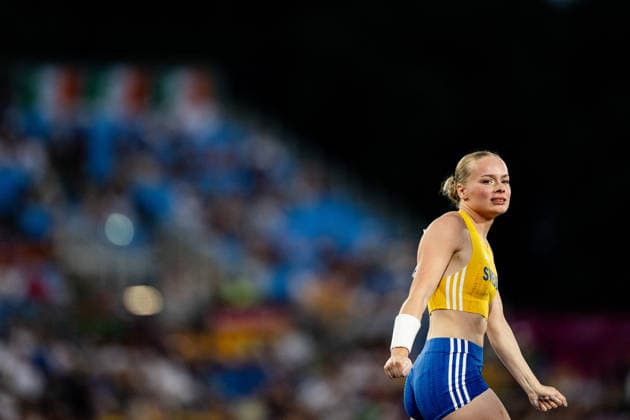 260813 Kajsa Roth of Sweden looks dejected in women™s pole vault final during day 4 of the 2026 European Athletics Championships on August 13, 2026 in Birmingham. Photo: Mathias Bergeld BILDBYRAN kod MB MT1068 friidrott athletics friidrett friidrotts-em em friidretts-em 2026 european athletics championships 4 bbeng depp *** 260813 Kajsa Roth of Sweden looks dejected in the women’s pole vault final during Day 4 of the 2026 European Athletics Championships on August 13, 2026 in Birmingham. Photo by Mathias Bergeld, BILDBYRAN, code MB MT1068. track and field, athletics, friidrett, friidrotts EM, 2026 European Athletics Championships, 4, bbeng, depp  Copyright: MATHIASxBERGELD BB260813MB121
