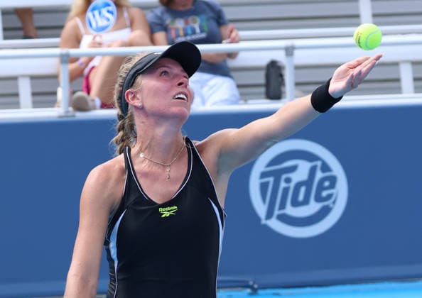 August 13, 2026, Mason, Ohio, USA: MAGDALENA FRECH of Poland during the match against A. Ruzic of Croatia in the first round of tennis tournament WTA, Tennis Damen 1000 Cincinnati Open in Mason, USA. Frech won 6:2, 7:5. Mason USA - ZUMAc278 20260813_zsp_c278_008 Copyright: xMarcinxCholewinskix