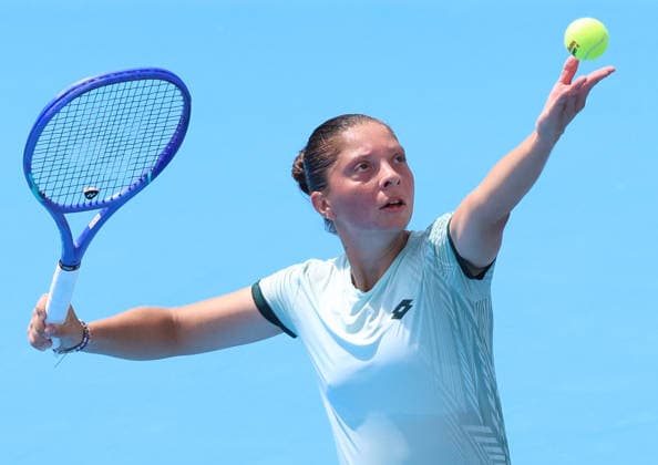 August 13, 2026, Mason, Ohio, USA: ANTONIA RUZIC of Croatia during the match against M. Frech of Poland in the first round of tennis tournament WTA, Tennis Damen 1000 Cincinnati Open in Mason, USA. Ruzic lost 2:6, 5:7 Mason USA - ZUMAc278 20260813_zsp_c278_009 Copyright: xMarcinxCholewinskix