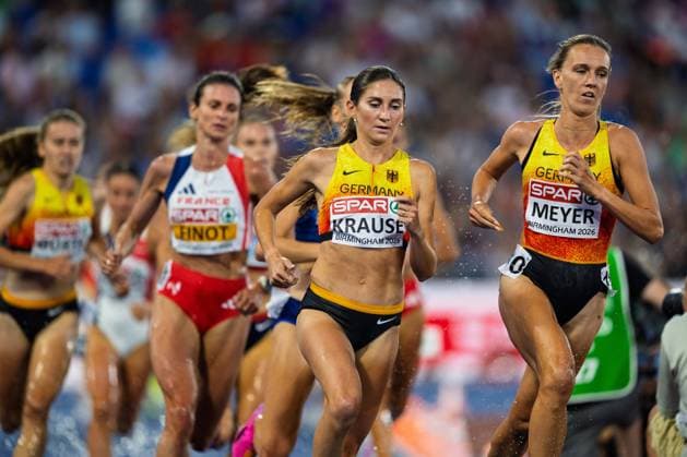 BIRMINGHAM, UNITED KINGDOM - AUGUST 13: Gesa Felicitas Krause of Germany competes in the Women s 3000m Steeplechase during the European Athletics Championships at Alexander Stadium on August 13, 2026 in Birmingham, United Kingdom. England United Kingdom Copyright: xBEAUTIFULxSPORTS TobiasxLacknerx