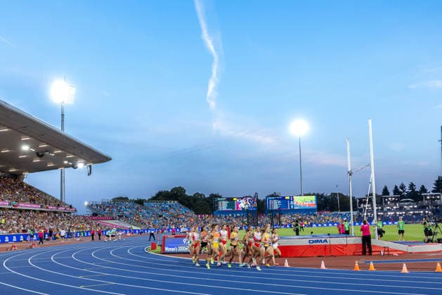 2026 European Athletics Championships, Alexander Stadium, Birmingham, England 13 8 2026 Women™s 3000m Steeplechase Final A general view of the Women™s 3000m Steeplechase Final A general view of the Women™s 3000m Steeplechase Final 13 8 2026  Copyright: xx MT2_3375