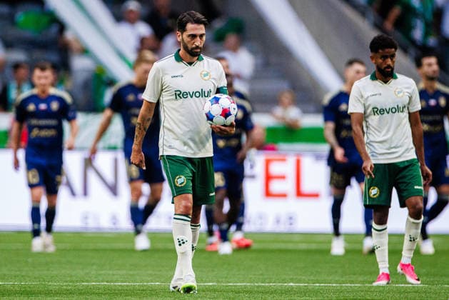 260813 Nahir Besara looks dejected after 0-1 during the UEFA Conference League qualifying football match between Hammarby and Rakow on August 13, 2026 in Stockholm. Photo: Kenta Jönsson BILDBYRAN COP 210 KJ0361 fotboll football soccer fotball uefa conference league conference league hammarby rakow bbeng depp *** August 13, 2026: Nahir Besara looks dejected after the 0–1 loss during the UEFA Conference League qualifying soccer match between Hammarby and Rakow on August 13, 2026 in Stockholm. Photo by Kenta Jönsson, BILDBYRAN COP 210 KJ0361. soccer, football, UEFA Conference League, Hammarby, Rakow, bbeng, depp  Copyright: KENTAxJÖNSSON BB260813KJ108