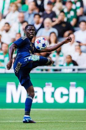 260813 Debohi Dieudonne Gaucho of Rakow during the UEFA Conference League qualifying football match between Hammarby and Rakow on August 13, 2026 in Stockholm. Photo: Kenta Jönsson BILDBYRAN COP 210 KJ0361 fotboll football soccer fotball uefa conference league conference league hammarby rakow bbeng *** August 13, 2026: Debohi Dieudonne Gaucho of Rakow during the UEFA Conference League qualifying soccer match between Hammarby and Rakow on August 13, 2026 in Stockholm. Photo by Kenta Jönsson, BILDBYRAN COP 210 KJ0361 soccer football fotball UEFA Conference League Conference League Hammarby Rakow bbeng  Copyright: KENTAxJÖNSSON BB260813KJ110