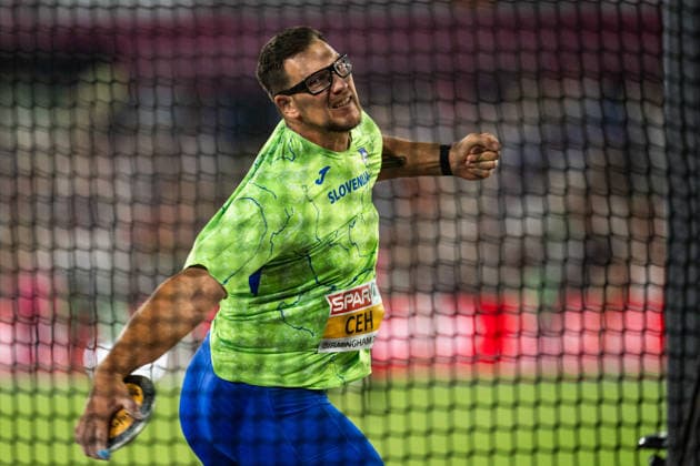 260813 Kristjan Ceh of Slovenia competes in men s discus throw final during day 4 of the 2026 European Athletics Championships on August 13, 2026 in Birmingham. Photo: Mathias Bergeld BILDBYRAN kod MB MT1068 friidrott athletics friidrett friidrotts-em em friidretts-em 2026 european athletics championships 4 bbeng *** August 13, 2026: Kristjan Ceh of Slovenia competes in the men’s discus throw final on Day 4 of the 2026 European Athletics Championships on August 13, 2026 in Birmingham. Photo by Mathias Bergeld. BILDBYRAN code MB MT1068. track and field, athletics, friidrett, friidrotts EM, 2026 European Athletics Championships, 4 BBENG  Copyright: MATHIASxBERGELD BB260813MB135