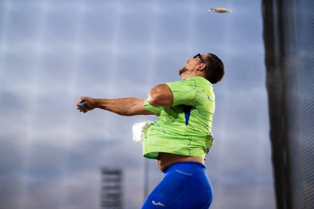 260813 Kristjan Ceh of Slovenia competes in men s discus throw final during day 4 of the 2026 European Athletics Championships on August 13, 2026 in Birmingham. Photo: Maxim Thore BILDBYRAN kod MT MT1068 friidrott athletics friidrett friidrotts-em em friidretts-em 2026 european athletics championships 4 bbeng *** August 13, 2026: Kristjan Ceh of Slovenia competes in the men’s discus throw final on Day 4 of the 2026 European Athletics Championships on August 13, 2026 in Birmingham. Photo by Maxim Thore. BILDBYRAN code MT MT1068 track and field athletics friidrett friidrotts em em friidretts em 2026 European Athletics Championships 4 bbeng  Copyright: MAXIMxTHORE BB260813MT066