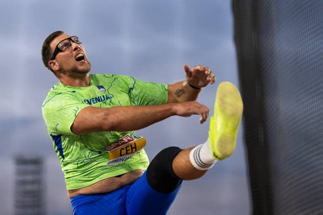 260813 Kristjan Ceh of Slovenia competes in men s discus throw final during day 4 of the 2026 European Athletics Championships on August 13, 2026 in Birmingham. Photo: Maxim Thore BILDBYRAN kod MT MT1068 friidrott athletics friidrett friidrotts-em em friidretts-em 2026 european athletics championships 4 bbeng *** August 13, 2026: Kristjan Ceh of Slovenia competes in the men’s discus throw final on Day 4 of the 2026 European Athletics Championships on August 13, 2026 in Birmingham. Photo by Maxim Thore. BILDBYRAN code MT MT1068 track and field athletics friidrett friidrotts em em friidretts em 2026 European Athletics Championships 4 bbeng  Copyright: MAXIMxTHORE BB260813MT067