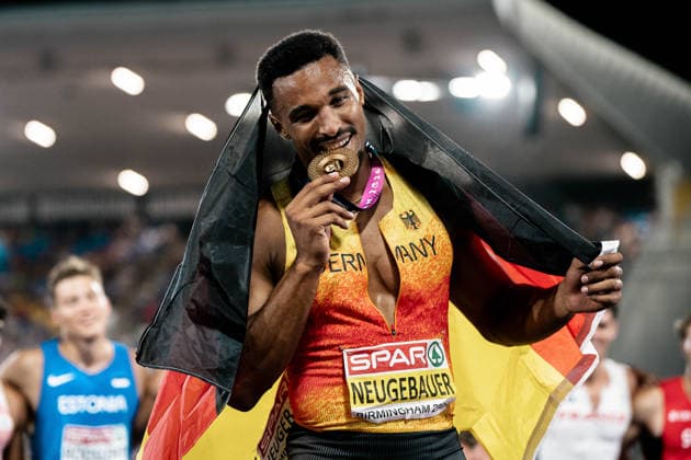 Leo Neugebauer (VfB Stuttgart, Zehnkampf Maenner), GBR, Leichtathletik, Athletics, European Athletics Championships 2026, Leichtathletik Europameisterschaft 2026, Birmingham 2026, 09.08.2026, GBR, Leichtathletik, Athletics, European Athletics Championships 2026, Leichtathletik Europameisterschaft 2026, Birmingham 2026, 09.08.2026 Birmingham *** Leo Neugebauer, VfB Stuttgart, Men s Decathlon, GBR, Track and Field, Athletics, 2026 European Athletics Championships, 2026 European Track and Field Championships, Birmingham 2026, August 9, 2026, GBR, Track and Field, Athletics, 2026 European Athletics Championships, 2026 European Track and Field Championships, Birmingham 2026, August 9, 2026, Birmingham Copyright: xStefanxMayerx EP_SMR