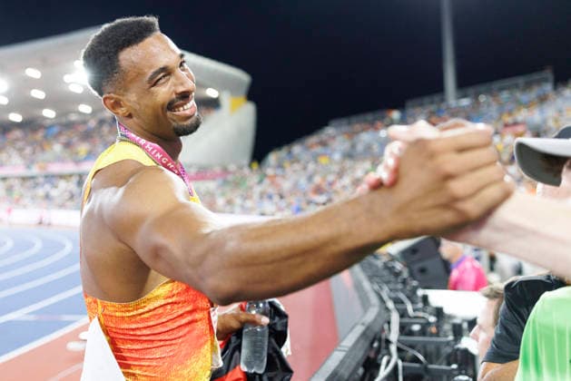 BIRMINGHAM, GREAT BRITAIN - AUGUST 13, 2026: Leo NEUGEBAUER (GER Germany) wins Gold in the decathlon during the European Athletics Championships at Alexander Stadium on August 13, 2026 in Birmingham, Great Britain. Great Britain Copyright: xAxelxKohringx