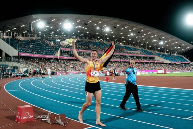 Niklas Kaul (USC Mainz, Zehnkampf Maenner), GBR, Leichtathletik, Athletics, European Athletics Championships 2026, Leichtathletik Europameisterschaft 2026, Birmingham 2026, 09.08.2026, GBR, Leichtathletik, Athletics, European Athletics Championships 2026, Leichtathletik Europameisterschaft 2026, Birmingham 2026, 09.08.2026 Birmingham *** Niklas Kaul, USC Mainz, Men s Decathlon, GBR, Track and Field, Athletics, 2026 European Athletics Championships, 2026 European Track and Field Championships, Birmingham 2026, August 9, 2026, GBR, Track and Field, Athletics, 2026 European Athletics Championships, 2026 European Track and Field Championships, Birmingham 2026, August 9, 2026, Birmingham Copyright: xStefanxMayerx EP_SMR