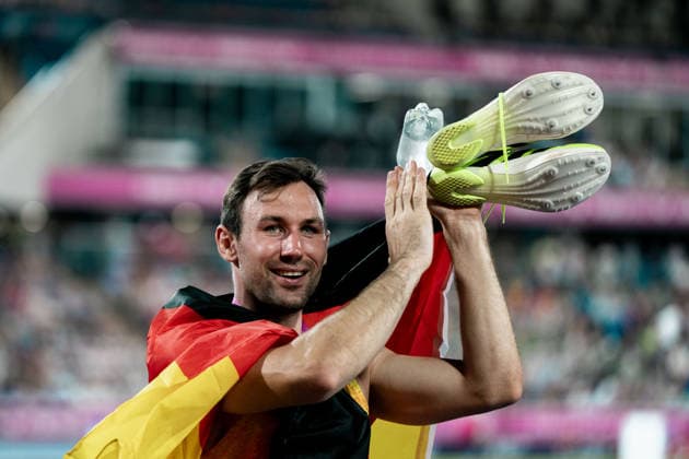 Niklas Kaul (USC Mainz, Zehnkampf Maenner), GBR, Leichtathletik, Athletics, European Athletics Championships 2026, Leichtathletik Europameisterschaft 2026, Birmingham 2026, 09.08.2026, GBR, Leichtathletik, Athletics, European Athletics Championships 2026, Leichtathletik Europameisterschaft 2026, Birmingham 2026, 09.08.2026 Birmingham *** Niklas Kaul, USC Mainz, Men s Decathlon, GBR, Track and Field, Athletics, 2026 European Athletics Championships, 2026 European Track and Field Championships, Birmingham 2026, August 9, 2026, GBR, Track and Field, Athletics, 2026 European Athletics Championships, 2026 European Track and Field Championships, Birmingham 2026, August 9, 2026, Birmingham Copyright: xStefanxMayerx EP_SMR