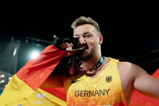 Henrik Janssen (SC Magdeburg, Diskuswurf Maenner), GBR, Leichtathletik, Athletics, European Athletics Championships 2026, Leichtathletik Europameisterschaft 2026, Birmingham 2026, 09.08.2026, GBR, Leichtathletik, Athletics, European Athletics Championships 2026, Leichtathletik Europameisterschaft 2026, Birmingham 2026, 09.08.2026 Birmingham *** Henrik Janssen, SC Magdeburg, Men s Discus Throw, GBR, Track and Field, Athletics, 2026 European Athletics Championships, 2026 European Track and Field Championships, Birmingham 2026, August 9, 2026, GBR, Track and Field, Athletics, 2026 European Athletics Championships, 2026 European Track and Field Championships, Birmingham 2026, August 9, 2026, Birmingham Copyright: xStefanxMayerx EP_SMR