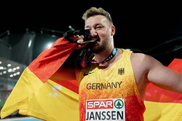 Henrik Janssen (SC Magdeburg, Diskuswurf Maenner), GBR, Leichtathletik, Athletics, European Athletics Championships 2026, Leichtathletik Europameisterschaft 2026, Birmingham 2026, 09.08.2026, GBR, Leichtathletik, Athletics, European Athletics Championships 2026, Leichtathletik Europameisterschaft 2026, Birmingham 2026, 09.08.2026 Birmingham *** Henrik Janssen, SC Magdeburg, Men s Discus Throw, GBR, Track and Field, Athletics, 2026 European Athletics Championships, 2026 European Track and Field Championships, Birmingham 2026, August 9, 2026, GBR, Track and Field, Athletics, 2026 European Athletics Championships, 2026 European Track and Field Championships, Birmingham 2026, August 9, 2026, Birmingham Copyright: xStefanxMayerx EP_SMR