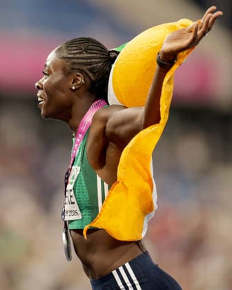 2026 European Athletics Championships, Alexander Stadium, Birmingham, England 13 8 2026 Women™s 200m Final Ireland™s Rhasidat Adeleke celebrates with her silver medal Rhasidat Adeleke celebrates with her silver medal 13 8 2026  Copyright: xx 0U6A2586