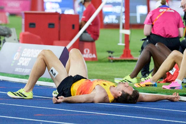BIRMINGHAM, GREAT BRITAIN - AUGUST 13, 2026 : Second place in the decathlon: Niklas KAUL (GER Germany) during the European Athletics Championships at Alexander Stadium on August 13, 2026 in Birmingham, Great Britain. Great Britain Copyright: xLeahxKohringx