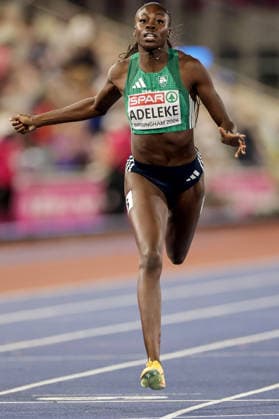 2026 European Athletics Championships, Alexander Stadium, Birmingham, England 13 8 2026 Women™s 200m Final Ireland™s Rhasidat Adeleke finishes in second place Rhasidat Adeleke finishes in second place 13 8 2026  Copyright: xx 0U6A2596