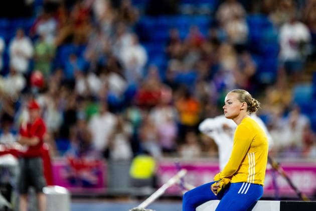 260813 Kajsa Roth of Sweden looks dejected after women™s pole vault final during day 4 of the 2026 European Athletics Championships on August 13, 2026 in Birmingham. Photo: Mathias Bergeld BILDBYRAN kod MB MT1068 friidrott athletics friidrett friidrotts-em em friidretts-em 2026 european athletics championships 4 bbeng *** August 13, 2026: Kajsa Roth of Sweden looks dejected after the women’s pole vault final on Day 4 of the 2026 European Athletics Championships on August 13, 2026 in Birmingham. Photo by Mathias Bergeld, BILDBYRAN, code MB MT1068. track and field, athletics, friidrett, friidrotts em, em, friidretts em 2026, European Athletics Championships, 4 bbeng  Copyright: MATHIASxBERGELD BB260813MB169