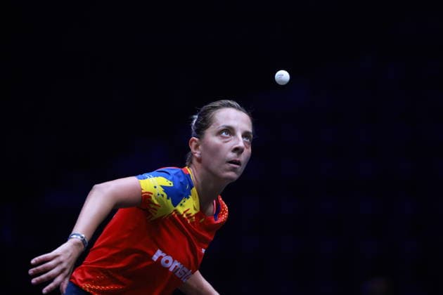2026 WTT Europe Smash - Sweden - Main Draw - 13 August 2026 - Day 4 Elizabeta Samara of Romania competes against Annett Kaufmann of Germany during the Women s Singles Round of 32 at the 2026 Europe Smash at the Malmo Arena in Malmo, Sweden, on August 13, 2026. Malmo Sweden  Copyright: xRemyxGrosx originalFilename:gros-europesm260813_npnzC.jpg