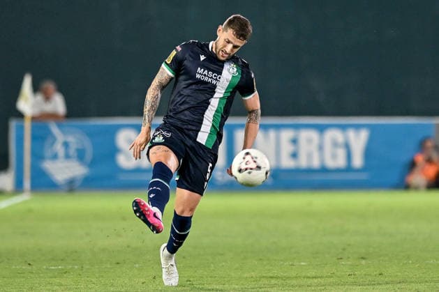 UEFA Europa League Third Qualifying Round Second Leg, Egnatia Arena, Albania 13 8 2026 KF Egnatia vs Shamrock Rovers Shamrock Rovers Lee Grace Lee Grace 13 8 2026  Copyright: xinphox DSC_1996