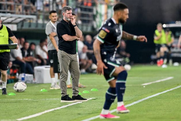 UEFA Europa League Third Qualifying Round Second Leg, Egnatia Arena, Albania 13 8 2026 KF Egnatia vs Shamrock Rovers Shamrock Rovers Manager Stephen Bradley Stephen Bradley 13 8 2026  Copyright: xInphox DSC_2016