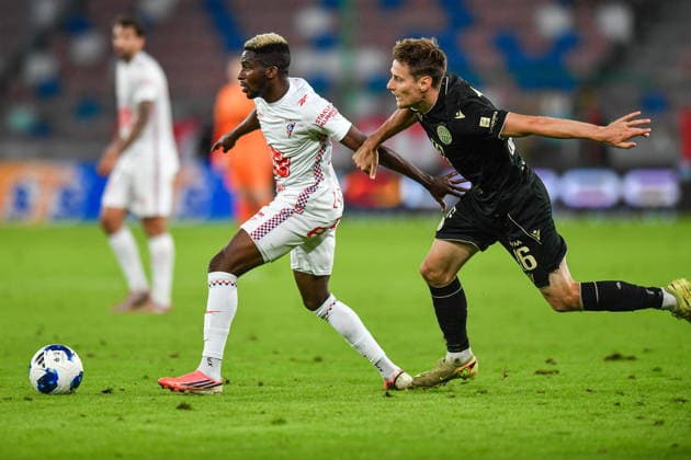 2026.08.13 Zabrze Pilka nozna Liga Europy UEFA Eliminacje 3 Rudna Kwalifikacji Ligi Europy Sezon 2026 2027 Gornik Zabrze - Ferencvaros N z Taofeek Ismaheel, Kristoffer Zachariassen Foto Marcin Bulanda PressFocus 2026.08.13 Zabrze Football UEFA European League Qualifying Third Round Season 2026 2027 Gornik Zabrze - Ferencvaros Taofeek Ismaheel, Kristoffer Zachariassen Credit: Marcin Bulanda PressFocus NEWSPIX.PL --- newspix.pl 