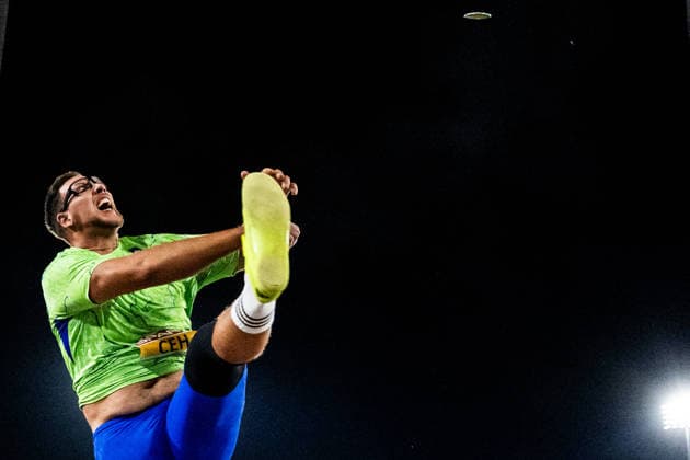 260813 Kristjan Ceh of Slovenia competes in men s discus throw final during day 4 of the 2026 European Athletics Championships on August 13, 2026 in Birmingham. Photo: Mathias Bergeld BILDBYRAN kod MB MT1068 friidrott athletics friidrett friidrotts-em em friidretts-em 2026 european athletics championships 4 bbeng *** August 13, 2026: Kristjan Ceh of Slovenia competes in the men’s discus throw final on Day 4 of the 2026 European Athletics Championships on August 13, 2026 in Birmingham. Photo by Mathias Bergeld. BILDBYRAN code MB MT1068. track and field, athletics, friidrett, friidrotts EM, 2026 European Athletics Championships, 4 BBENG  Copyright: MATHIASxBERGELD BB260813MB185