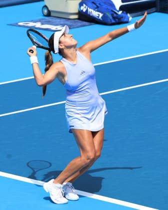 August 13, 2026, Mason, Ohio, USA: CAMILA OSORIO of Colombia during the match against T. Townsend of USA in the first round of tennis tournament WTA, Tennis Damen 1000 Cincinnati Open in Mason, USA. Osorio lost 6:3, 3:6, 3:6. Tennis: Cincinnati Open - Camila Osorio 6:3, 3:6, 3:6 Taylor Townsend  - ZUMAc278 20260813_zsp_c278_020 Copyright: xMarcinxCholewinskix