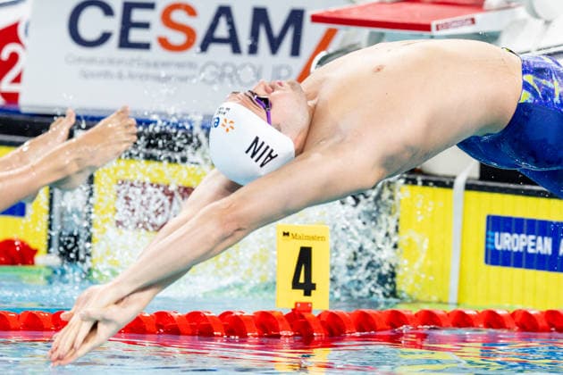 European Aquatics Championships Swimming Day 4 Kliment Kolesnikov during European Aquatics Championships Swimming Day 4 in Paris, France, on August 13, 2026 Paris France  Copyright: xFotoxOlimpikx originalFilename:jastrzebowski-european260813_npVCD.jpg
