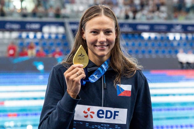 European Aquatics Championships Swimming Day 4 Barbora Seemanova during European Aquatics Championships Swimming Day 4 in Paris, France, on August 13, 2026 Paris France  Copyright: xFotoxOlimpikx originalFilename:jastrzebowski-european260813_npkkw.jpg