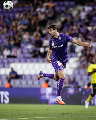 SOCCER - UEFA ECL, A.Wien vs Beita VIENNA,AUSTRIA,13.AUG.26 - SOCCER - UEFA Conference League, qualification, FK Austria Wien vs Beitar Jerusalem. Image shows Aleksandar Dragovic (A.Wien).  GEPAxpictures xArminxRauthner
