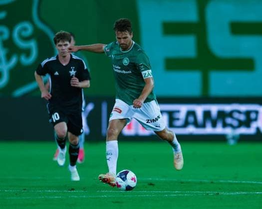 Lukas Görtler (16, FC St. Gallen 1879) mit einem weiteren Torabschluss Photo: Urs Ottiger  Copyright: xUrsxOttigerx Sportspressphoto_SPR205753