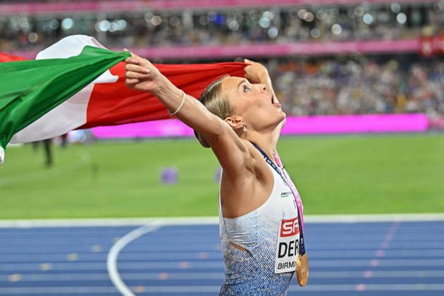 2026.08.13 Birmingham Lekkoatletyka Mistrzostwa Europy N z Dariya Derkach Foto Michal Laudy PressFocus 2026.08.13 Birmingham Athletics European Athletics Championships Dariya Derkach Credit: Michal Laudy PressFocus NEWSPIX.PL --- newspix.pl 