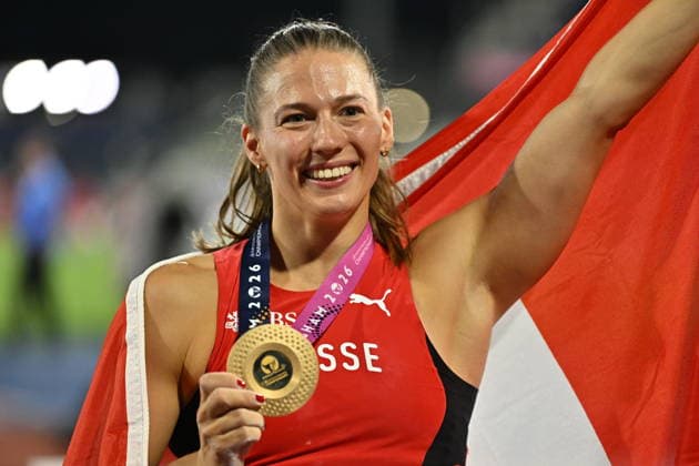 2026.08.13 Birmingham Lekkoatletyka Mistrzostwa Europy N z Angelica Moser Foto Michal Laudy PressFocus 2026.08.13 Birmingham Athletics European Athletics Championships Angelica Moser Credit: Michal Laudy PressFocus NEWSPIX.PL --- newspix.pl 