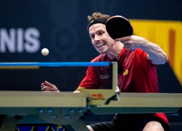 MALMÖ 2026-08-13 Jonathan Groth from Denmark against LIN Yun-Ju from Chinese Taipei in the second round of the men s singles in the Table tennis, Tischtennis tournament Europe Smash Sweden 2026 at Baltiska Hallen in Malmö, Sweden, on August 13, 2026. MALMÖ SWEDEN x50090x *** MALMÖ, August 13, 2026 — Jonathan Groth of Denmark faced LIN Yun Ju of Chinese Taipei in the second round of the men’s singles at the Europe Smash Sweden 2026 table tennis tournament at Baltiska Hallen in Malmö, Sweden, on August 13, 2026 MALMÖ SWEDEN x50090x  Copyright: xJohanxNilssonx xTTx EUROPE SMASH SWEDEN 2026