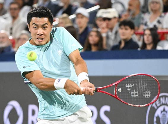 ATP, Tennis Herren Masters 1000 Canada final Brandon Nakashima of the United States in action against Ben Shelton of the United States at the ATP Masters 1000 Canada final in Montreal, Canada, 13 August 2026. MONTREAL QUEBEC Canada  Copyright: xGRAHAMxHUGHESx