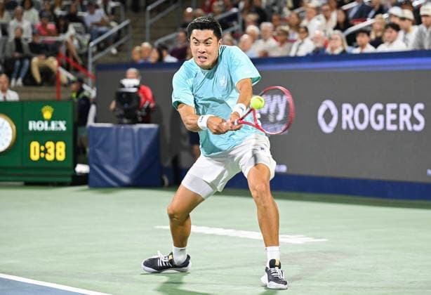 ATP, Tennis Herren Masters 1000 Canada final Brandon Nakashima of the United States in action against Ben Shelton of the United States at the ATP Masters 1000 Canada final in Montreal, Canada, 13 August 2026. MONTREAL QUEBEC Canada  Copyright: xGRAHAMxHUGHESx
