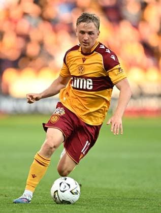 Oscar Priestman of Motherwell Motherwell v HJK Helsinki, UEFA Conference League, 3rd Qualifying Round, Second Leg, Football, Fir Park, Motherwell, Scotland, UK - 13 Aug 2026Motherwell Fir Park Scotland United Kingdom  Copyright: xMarkxRunnacles Shutterstockx 17069362di